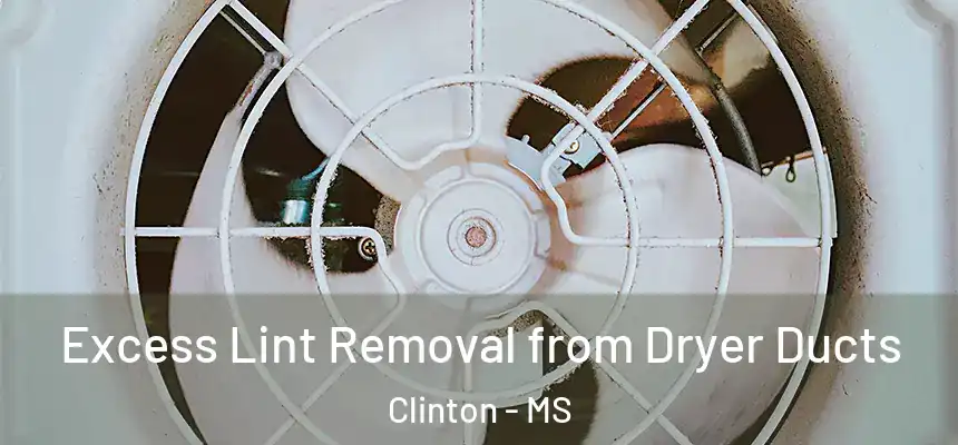  Excess Lint Removal from Dryer Ducts Clinton - MS