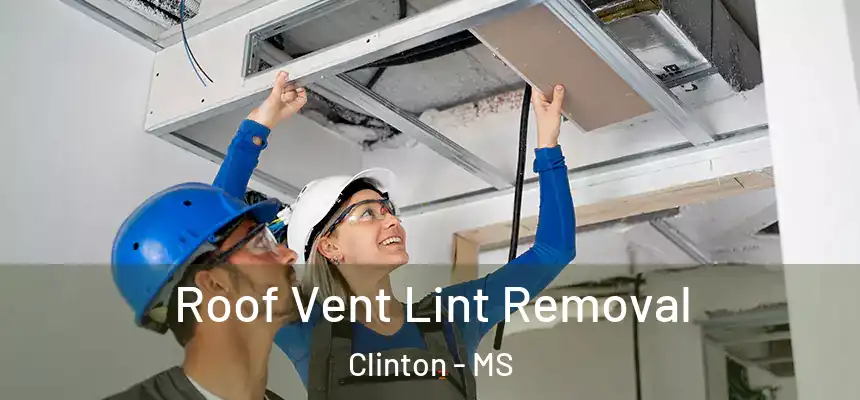 Roof Vent Lint Removal Clinton - MS